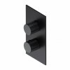 OMNIRES Bateria wannowo - prysznicowa podtynkowa termostatyczna CONTOUR antracyt CT8036AT